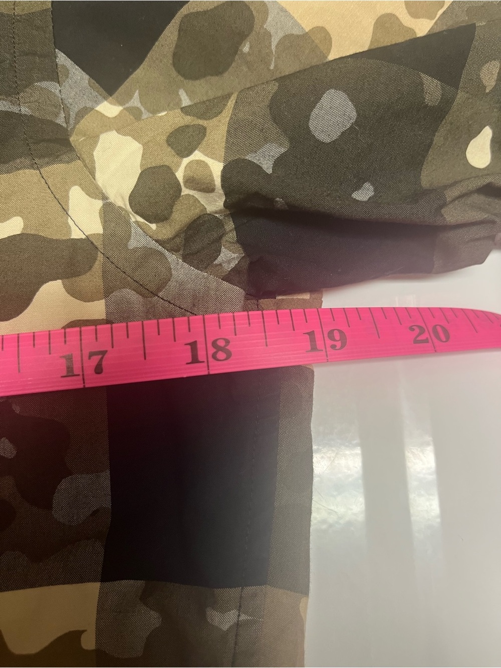 Burberry London Camo Button-Up - Picture 5 of 7